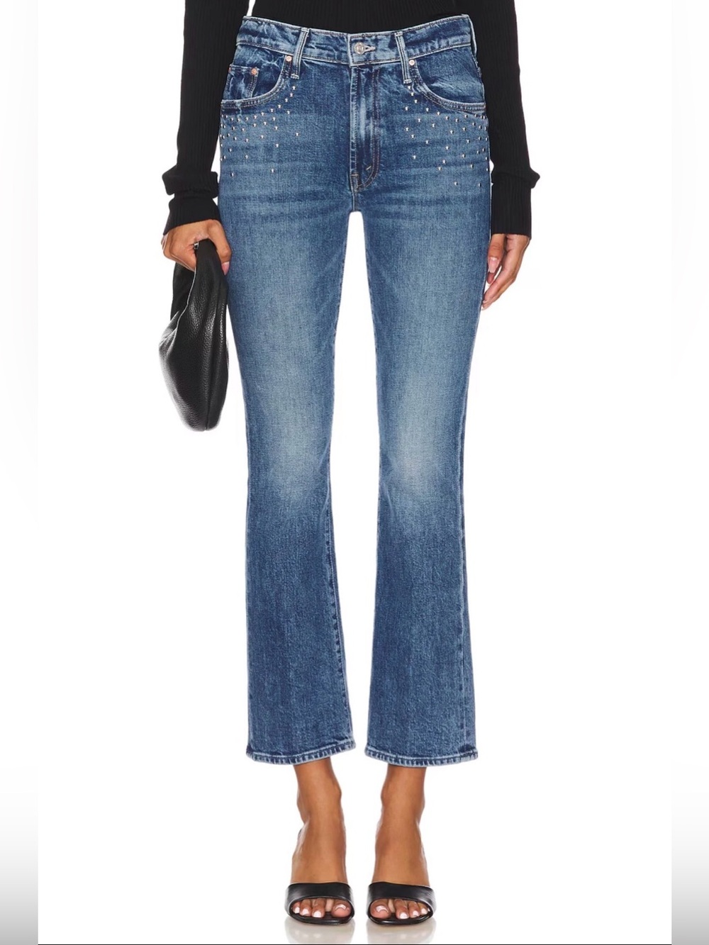 MOTHER JEANS Superior The Insider Flood in Metal Magic Size 30 New With Tags - Picture 3 of 16